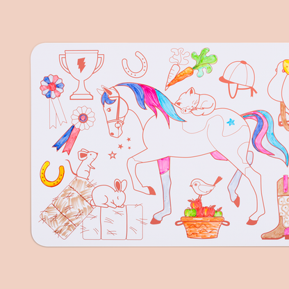 Mini playmat Poney