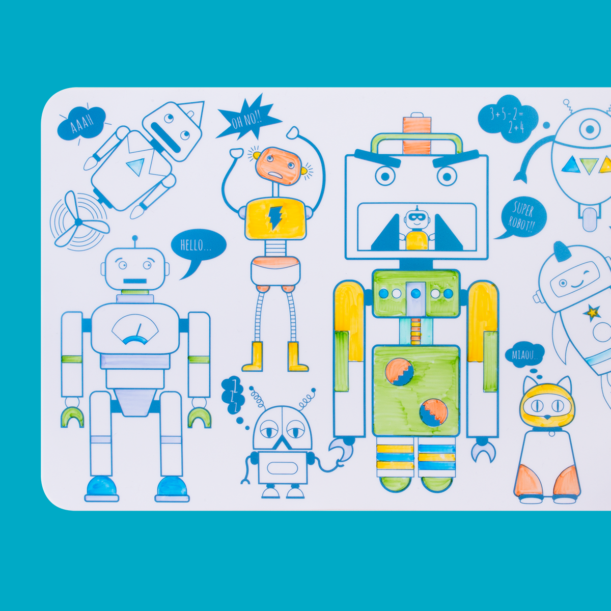 Mini playmat Robot