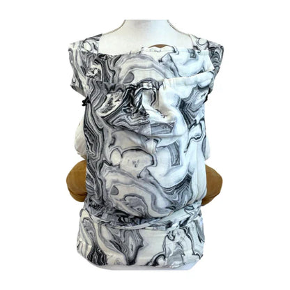 Porte bébé Mei Tai marbré | Gris