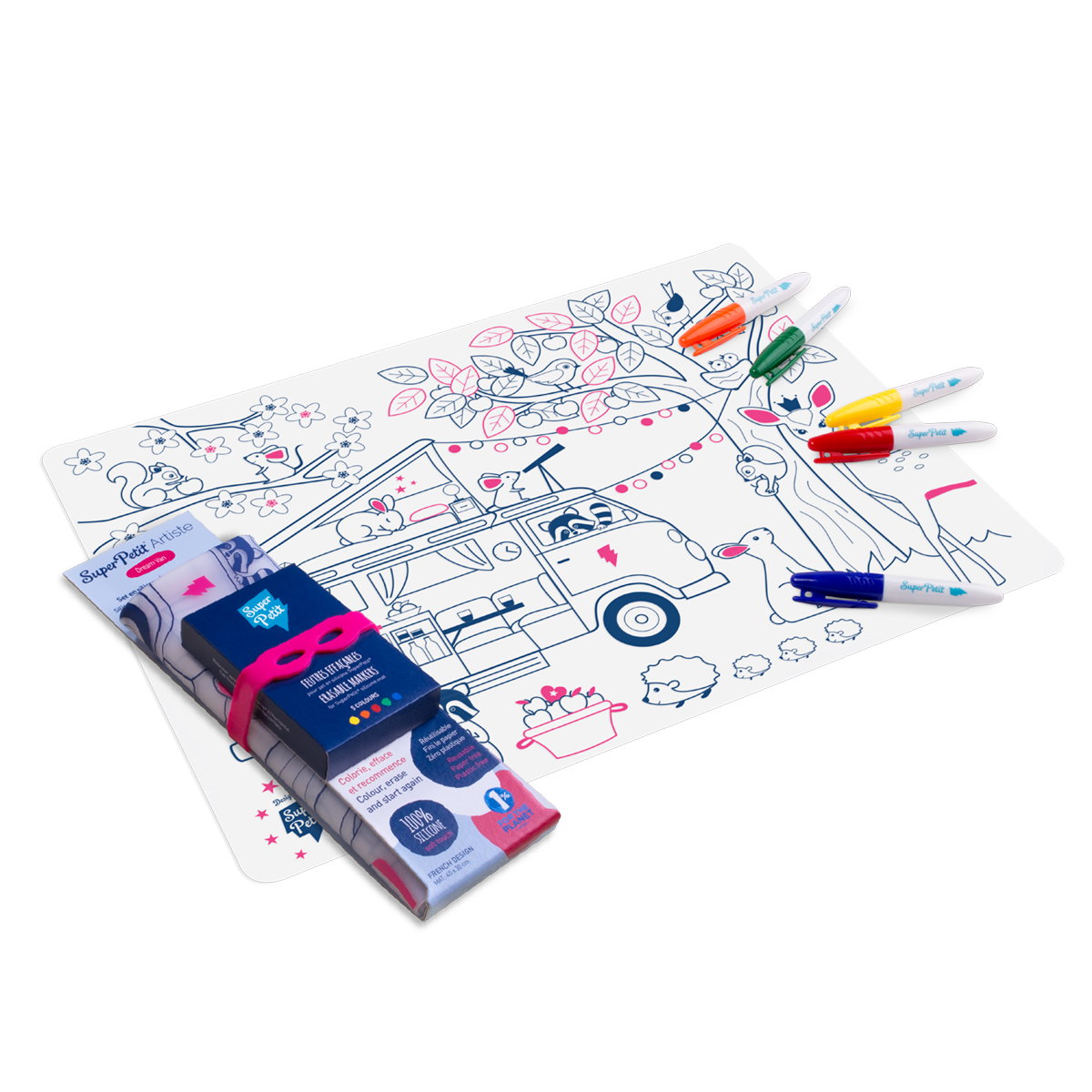 Set à colorier - Le Van