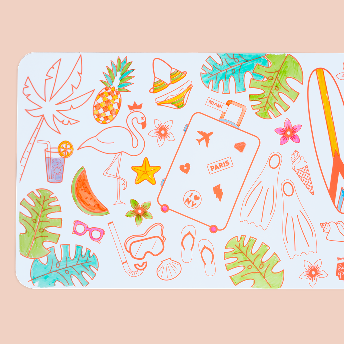 Mini playmat Paradise