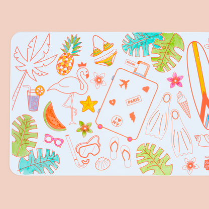 Mini playmat Paradise