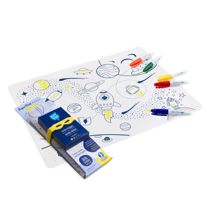 Set à colorier - Espace