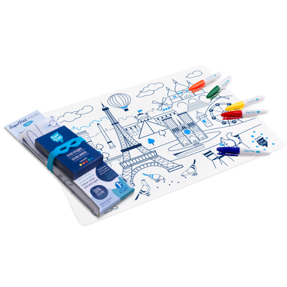 set à colorier - Paris