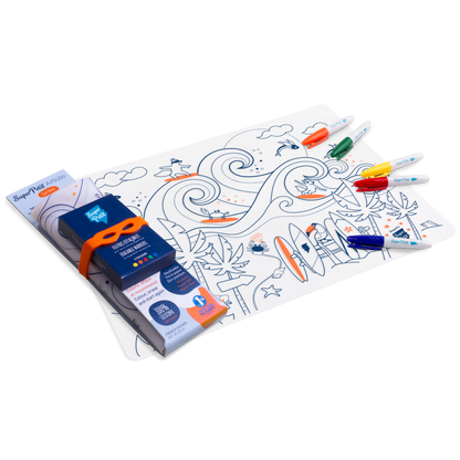 Set à colorier - Surf